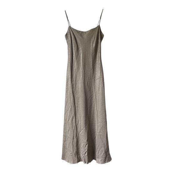 90’s Metallic Slip Dress - Picture 1 of 7